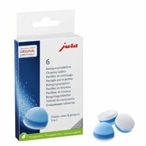 Pastilles détergentes (2 en 1) JURA x 6