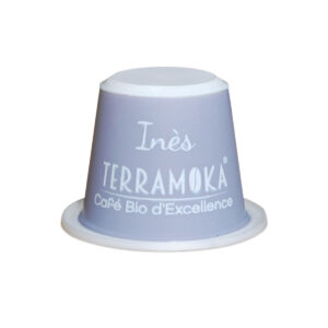 INÈS - CAFÉ BIO CAPSULE HOME COMPOST - ZÉRO DECHET TYPE NESPRESSO®